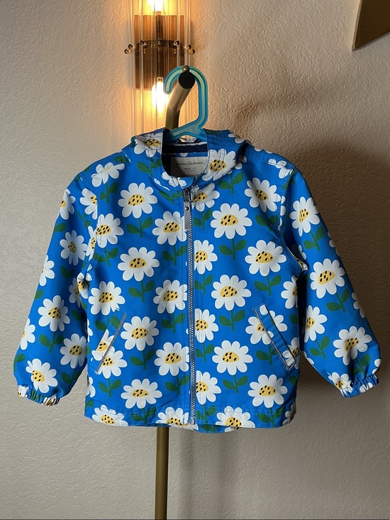 Hanna Andersson Other - Hanna Andersson Blue Daisy Raincoat